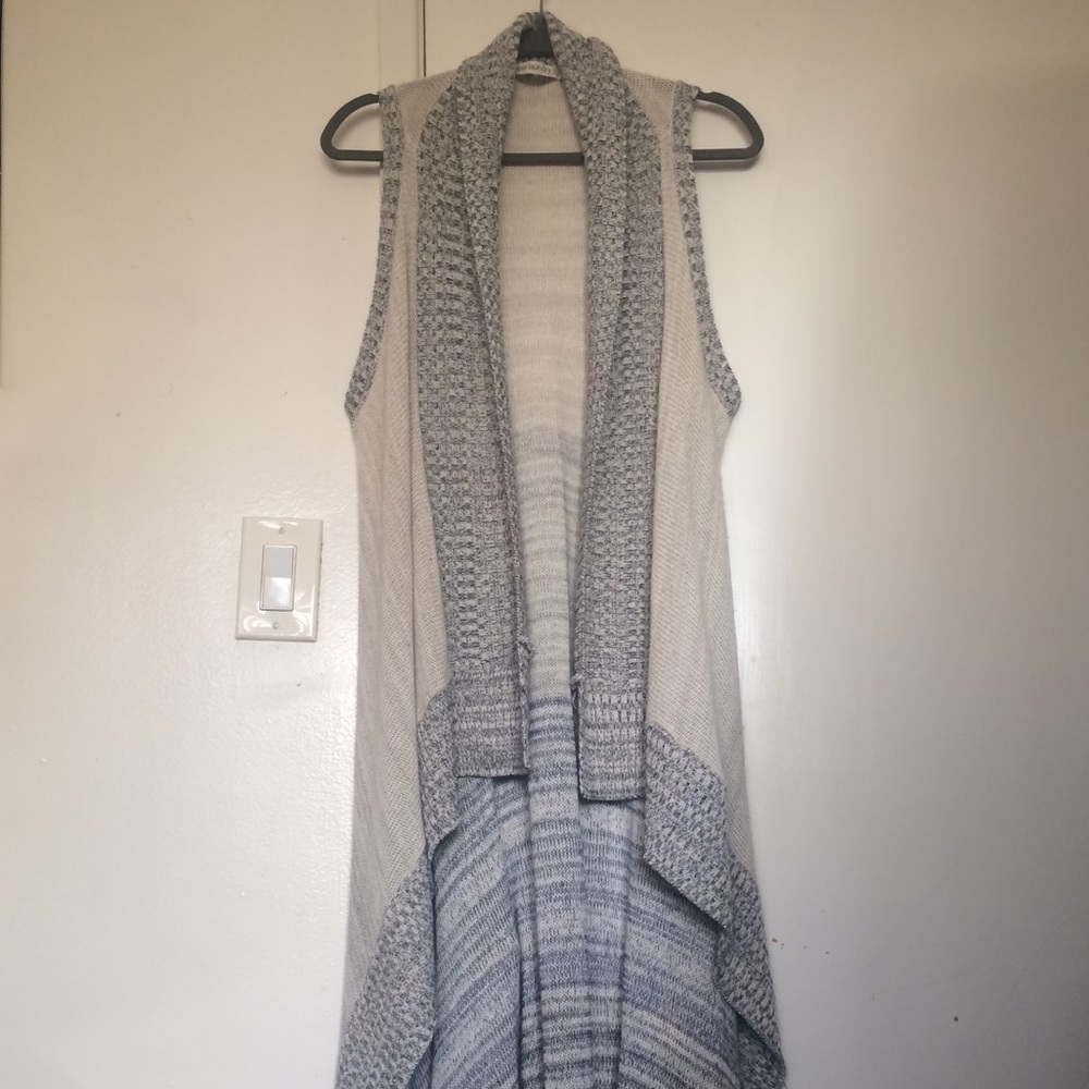 Super cozy long vest